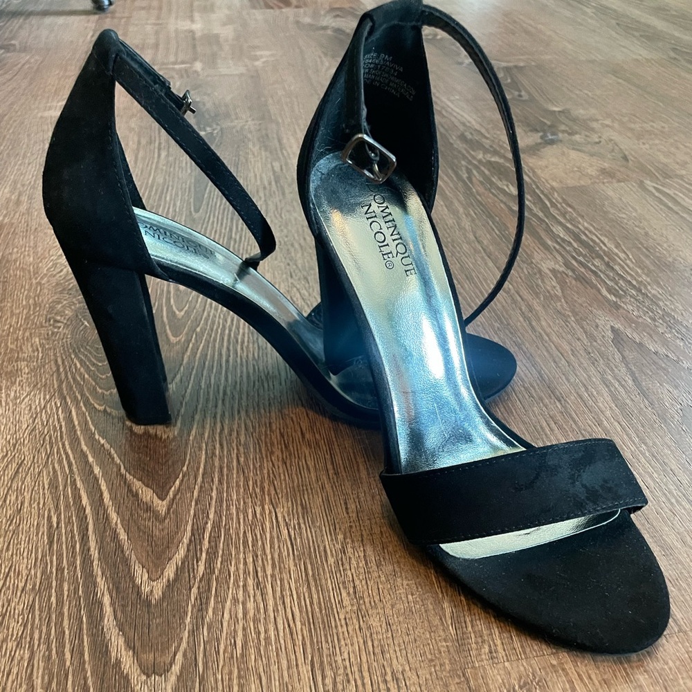 Black Suede Heels